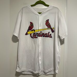 St. Louis Cardinals Kolten Wong Hawaiian Night Aloha Promo Button Front Jersey.